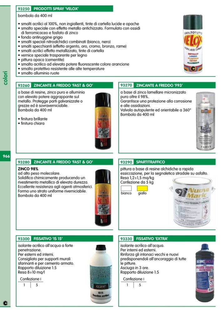 12pz fissativo acrilico extra lt. 1 cod:ferx.45780