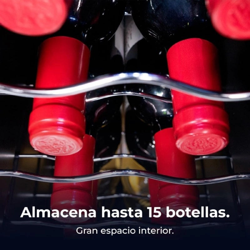 CECOTEC 00120 - Bolero GrandSommelier 1550 Black Compressor