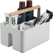 Organizzatore da bagno portatile – cassetto con maniglia per la conservazione di prodotti per la cura personale – organizzatore da bagno con due cassetti – grigio e naturale 

Modello: 
Specifica tecnica: 
Codice prodotto: