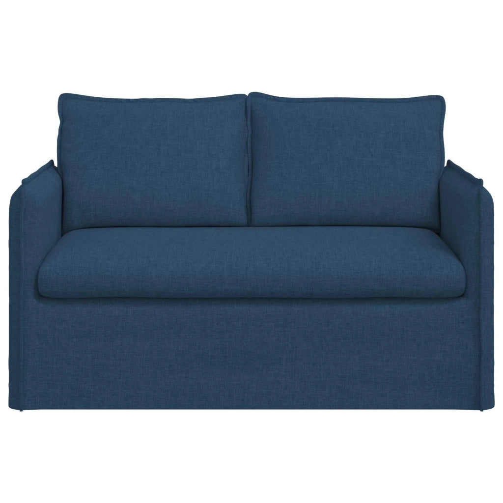 Divano Blu 136 x 82 x 85 cm Tessuto