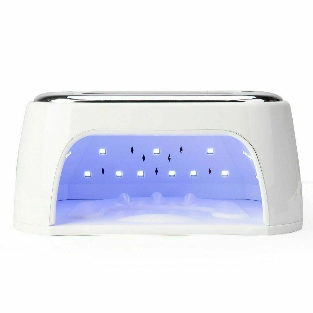Trade Shop - Lampada Uv Led Gel Unghie Professionale 99w Fornetto Con Cassa Bluetooth -