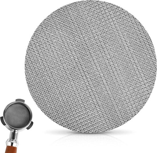 Filtro a puck riciclabile, schermo di sostituzione per portafiltro da 58 mm, acciaio inossidabile