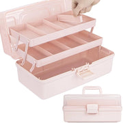 Scatola di Organizzazione 32 cm - Scatola per Ordinare - Scatola per Classificare - Scatola per Medicinali - Scatola per Attrezzi - Scatola con Design a Tre Trappiste - Scatola per Magazzino