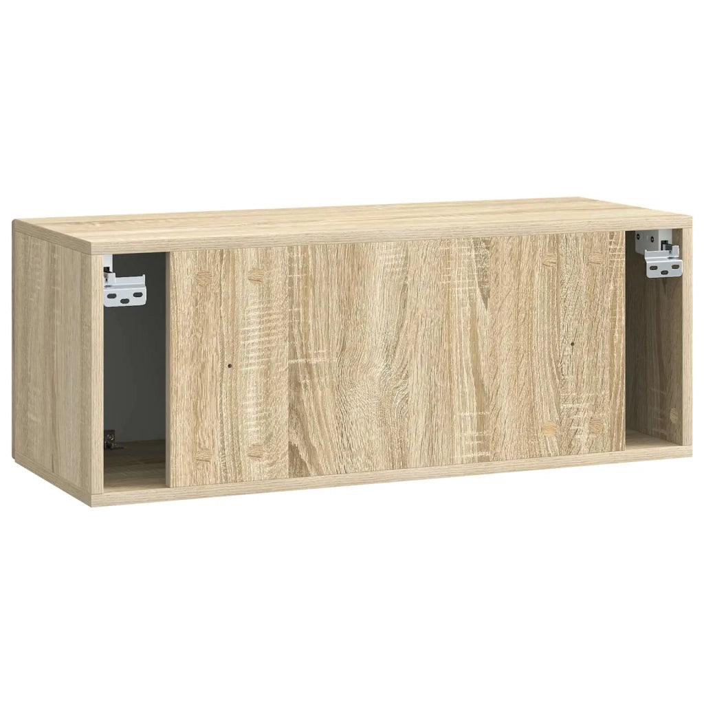 Mobile TV da Muro | Armadietto TV | Mobile Porta TV Rovere Sonoma 78,5 x 31 x 30 cm