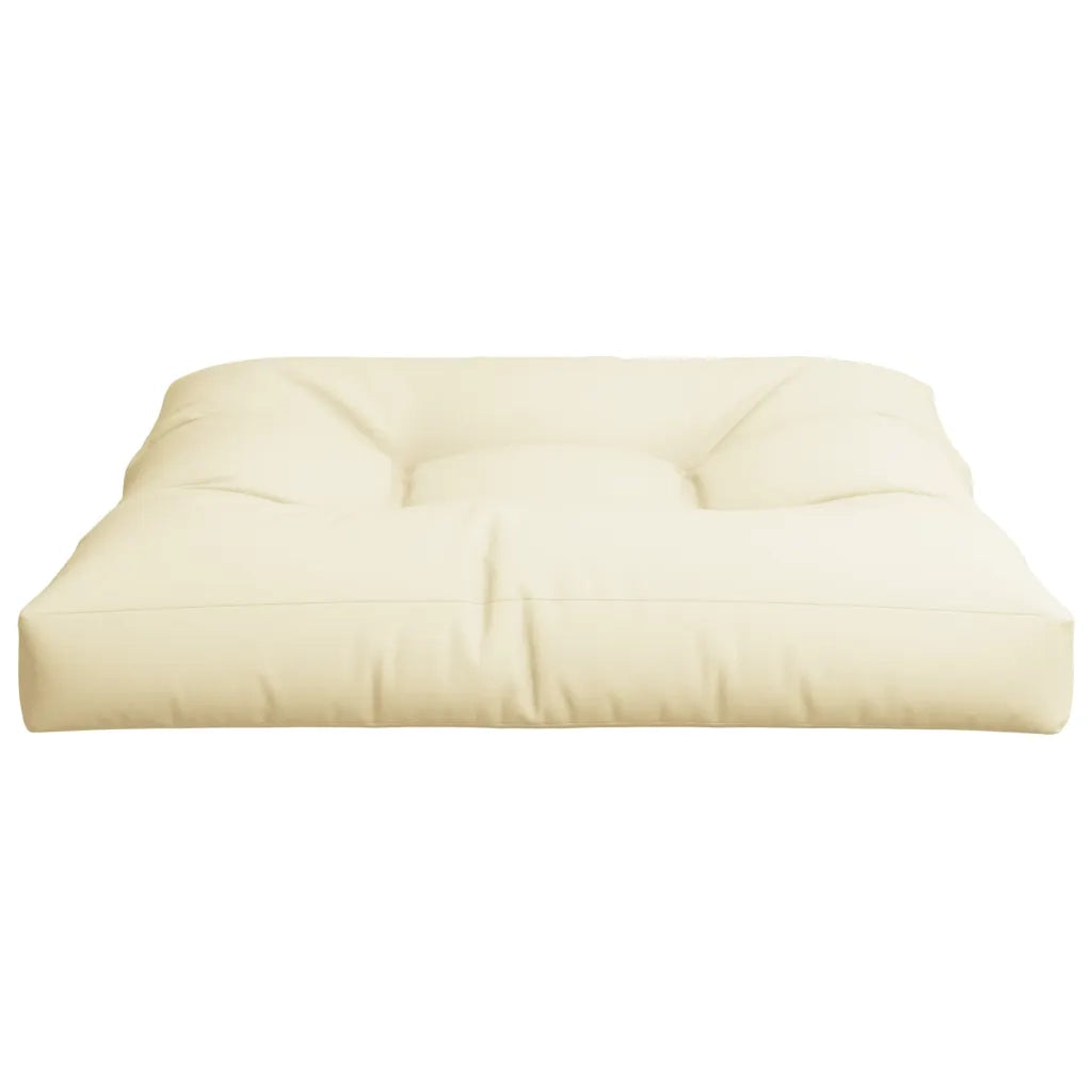 Cuscino per Pallet Crema 70x70x12 cm in Tessuto 360471