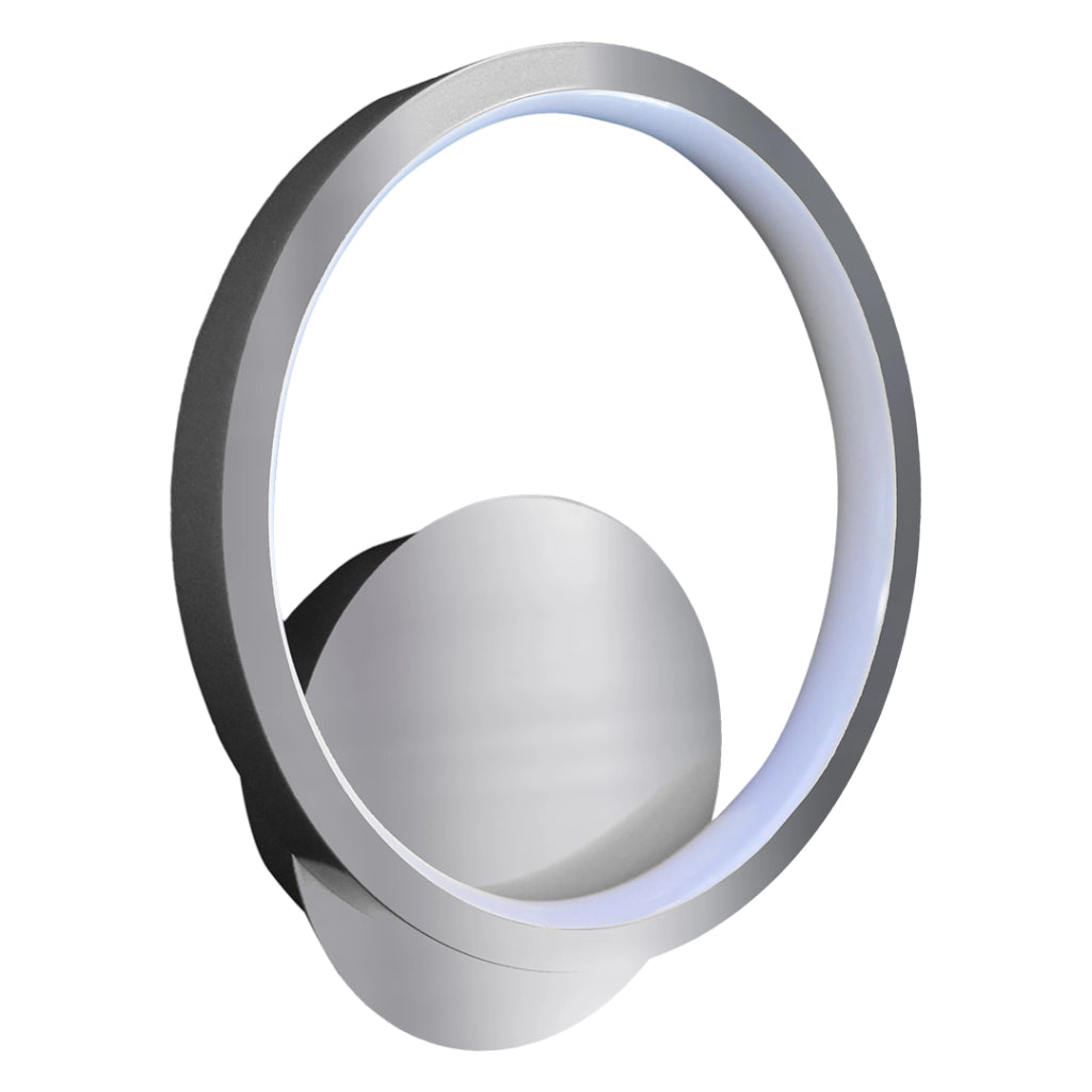 Applique anello verticale cromata Ø20 LED 7W 4000K Milagro