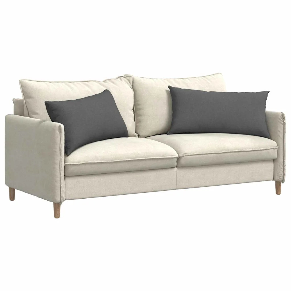 Cuscini da Divano 2 pcs Grigio scuro 80 x 40 cm Tessuto 42013697