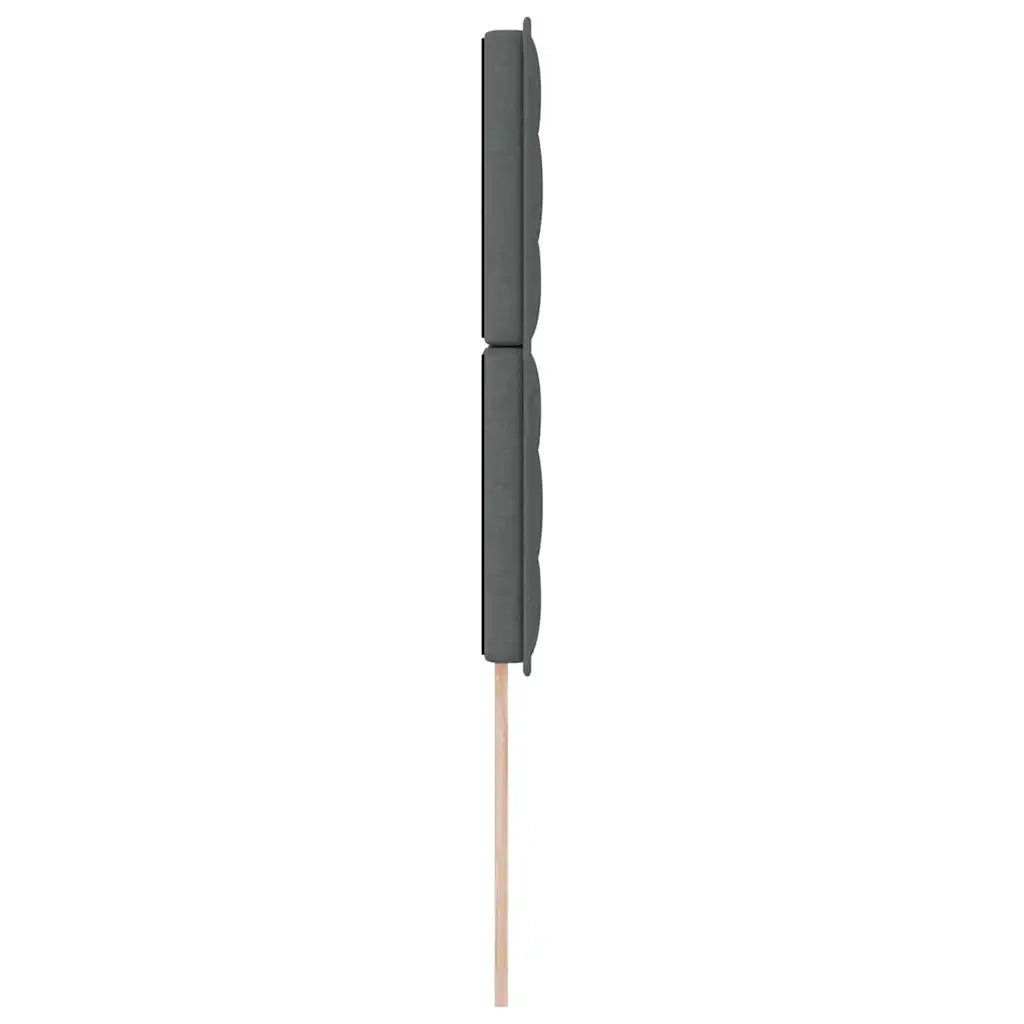 Testiera | Testata Grigio scuro 100 cm Tessuto