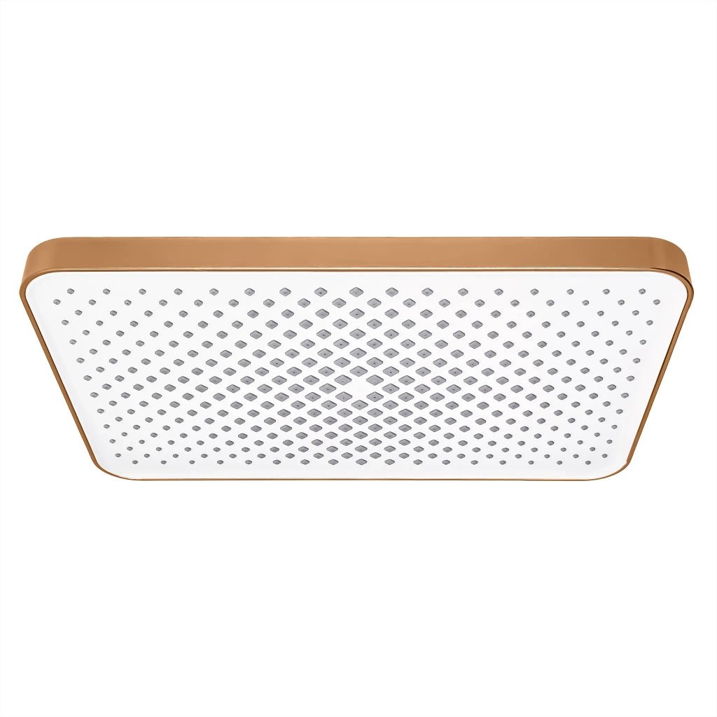 Soffione Doccia Rettangolare Rea Js-032 Brushed Copper