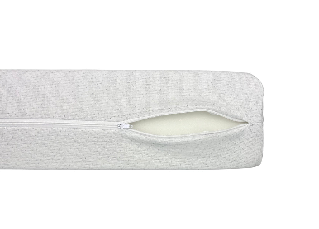 Cuscino Guanciale Letto Modello Cuneo Anallergico Sfoderabile - Cuscino Cuneo - Bianco