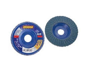 DISCHI LAMELLARI DA SGROSSO PER FERRO ALLO ZIRCONIO- - ø mm.115 foro 22,2 grana 40 - 10 pezzi GRINDING