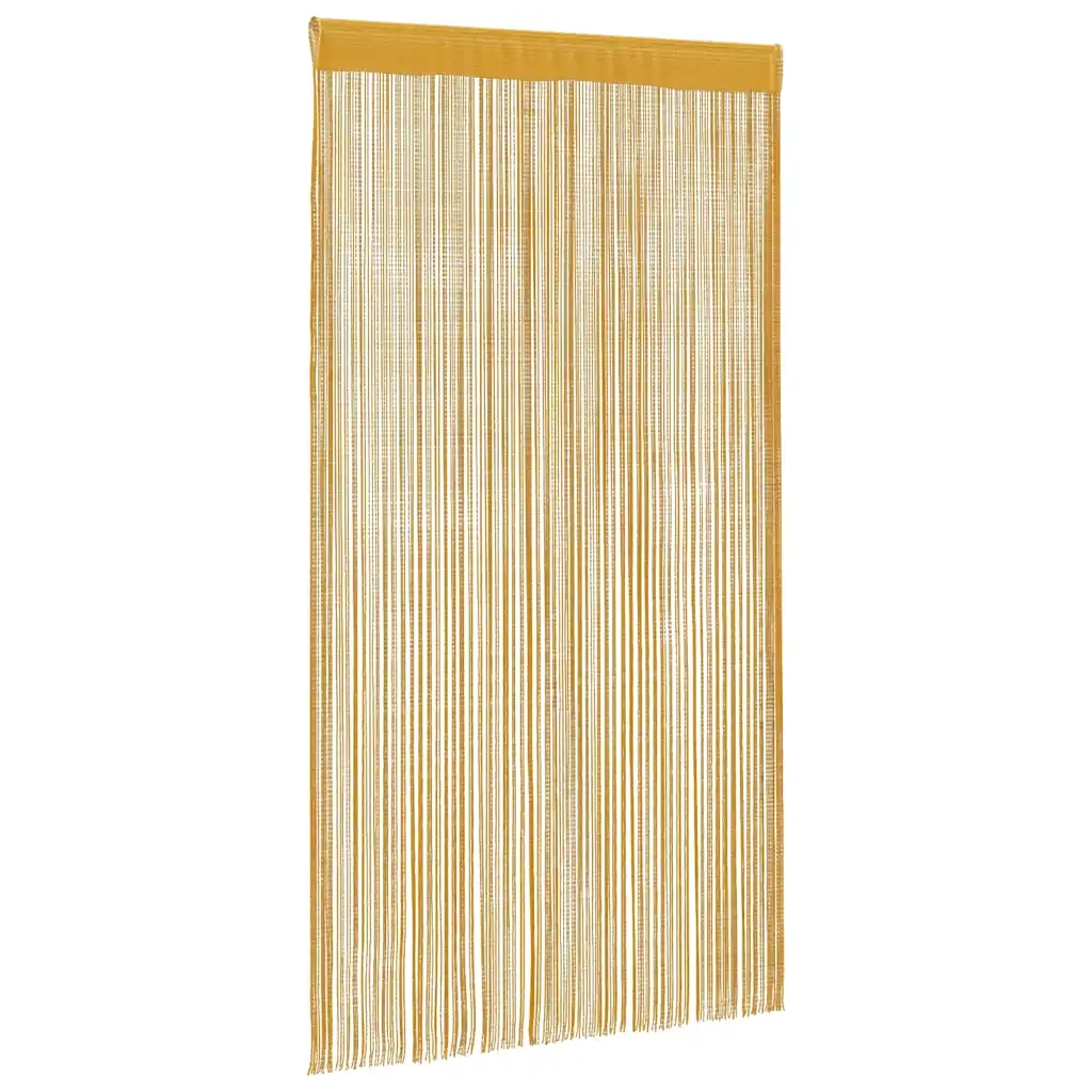 Tende a Filo 2 pz Oro 100x250 cm