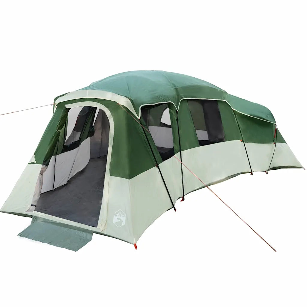 Tenda Familiare con tetto Verde 762 x 655 x 218 cm taffetà 42001154