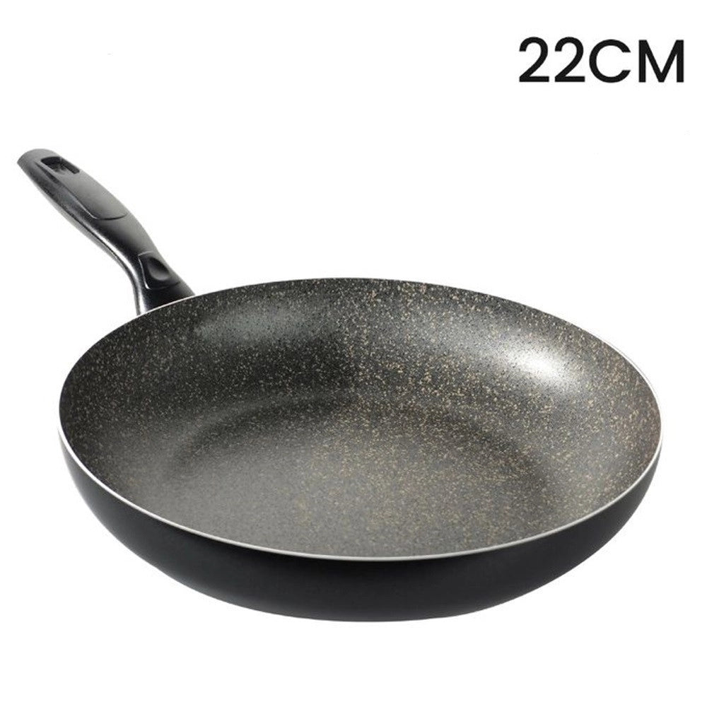 Trade Shop - Padella Antiaderente Antigraffio Pratica Veloce Resistente A 7 Strati Cucina Da ø18 A 32cm -    -diametro 22cm   -