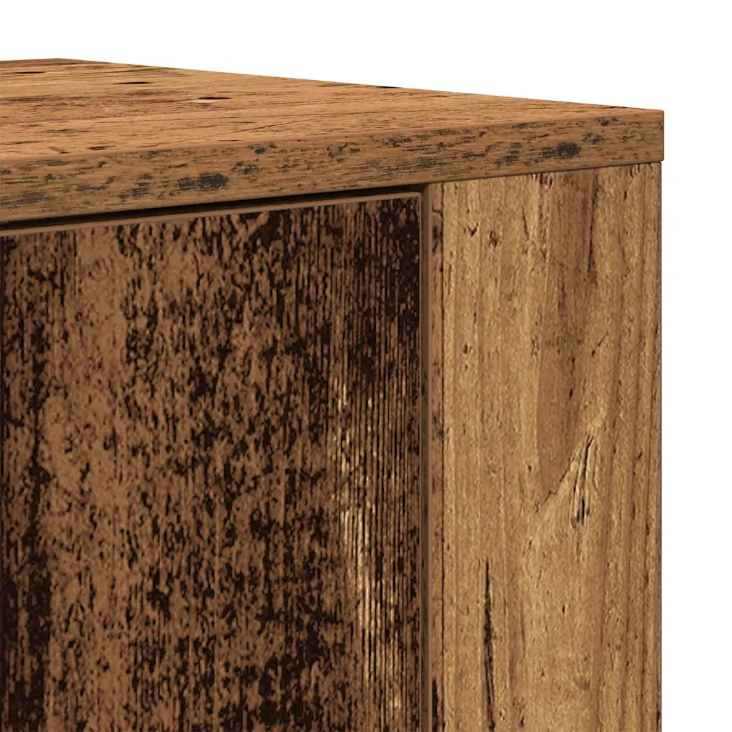 Highboard Legno vecchio 80 x 33 x 150 cm Legno multistrato 3334340