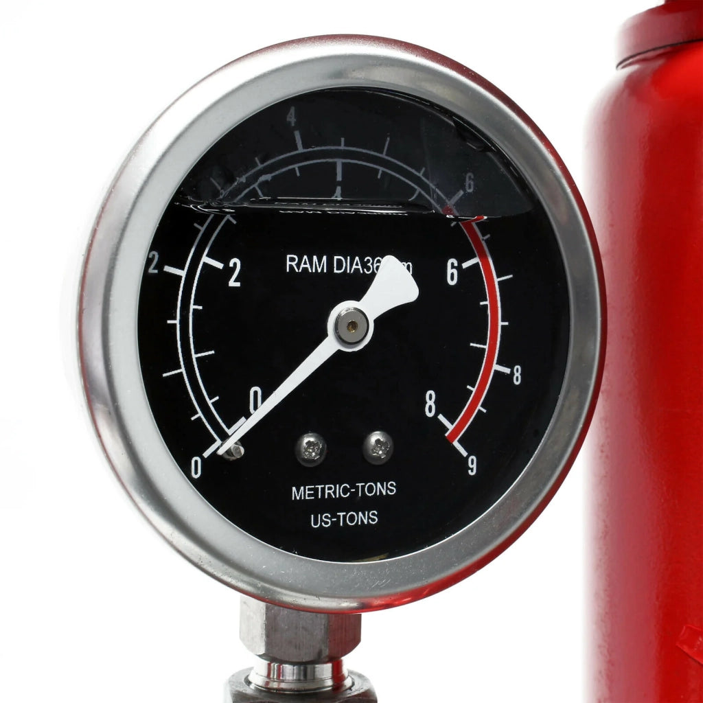 Pressa idraulica con indicatore di pressione e forza 6 tonnellate 16_0000570