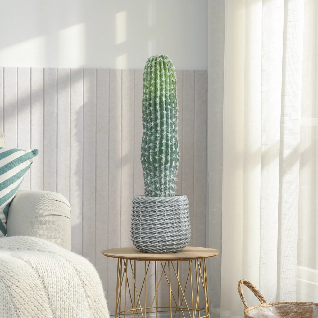 Pianta Artificiale Cactus ¨C Minimal ¨C Verde 66 cm