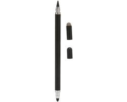 Penna Stylus 3-in-1 Universale - Penna con Puntina Fine - Penna per Touchscreen molto Sensibile - 2 Vezzi di Attracco - Lega di Alluminio - Per Tablet e Smartphone - Penna per Touchscreen