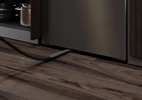 AEG AZE163 Bocchetta Ultra Slim per Aspirapolvere Senza Fili Profondita' Minima 19 mm Lunghezza Raggiungibile 80 cm Ingresso Aria 21 cm colore Nero