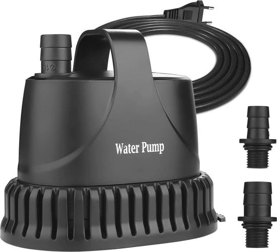 Pompa ad alta efficienza per laghetto e fontana da giardino - Pompaggio silenzioso 800 l/u, 15 W
