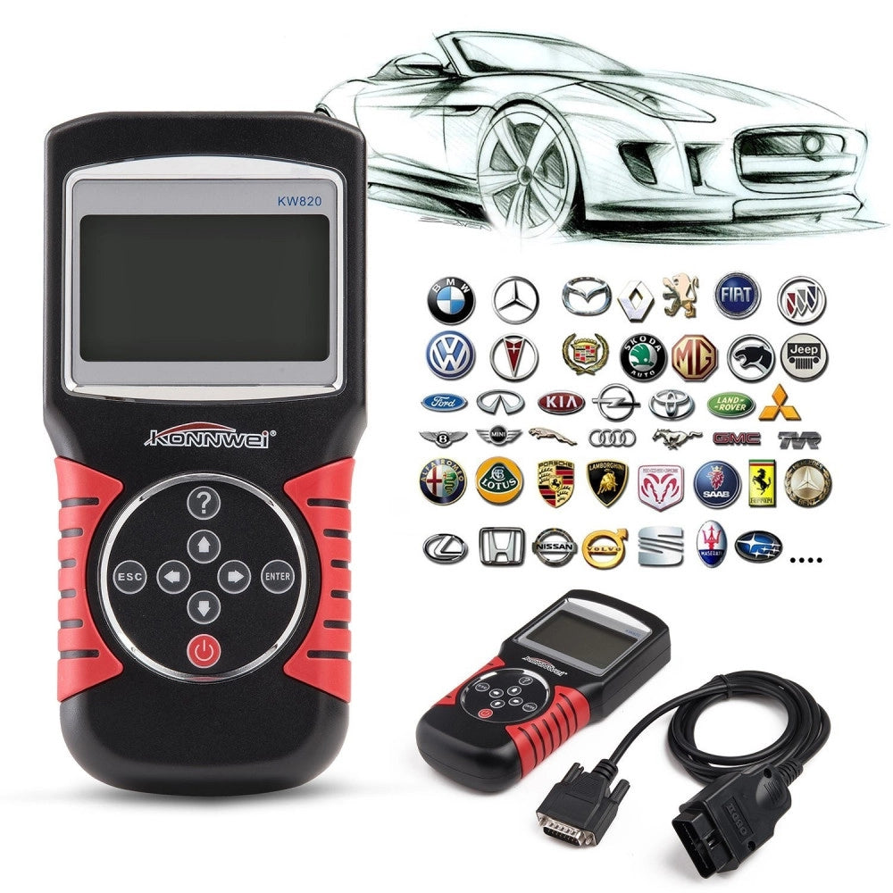 Trade Shop - Scanner Diagnosi Eobd Obdii2 Diagnostica Lettore Codici Errore Centralina Auto -