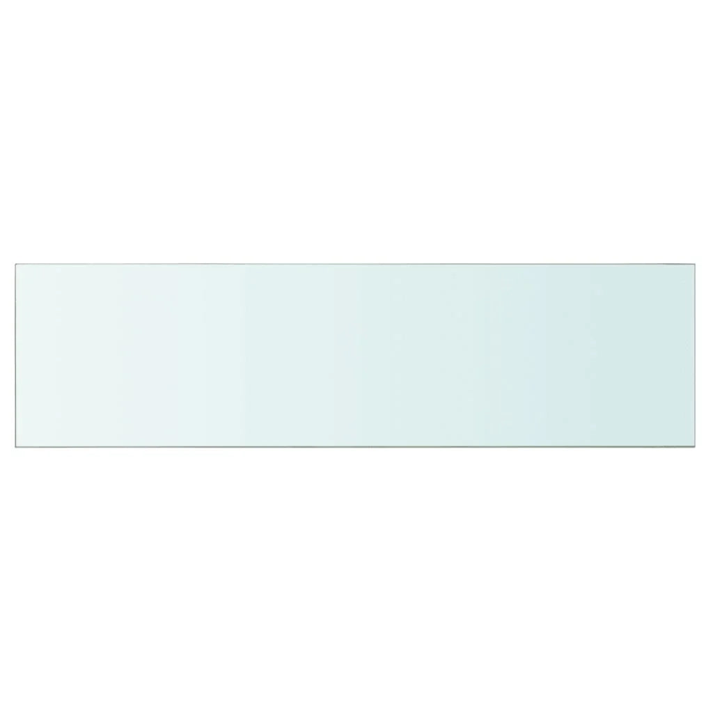 Pannello per mensola in vetro trasparente 110 x 30 cm 2702216/2