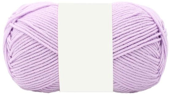 Set di Fili a Maglia 2 x 100 g - Cotone - Morbido - Adatto per Principianti - Creazioni DIY - 40 Colori disponibili - Filo a Trefola