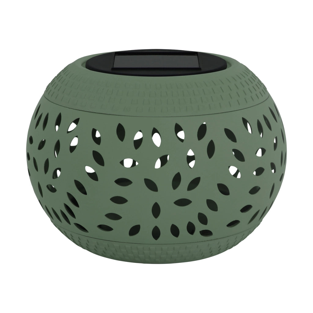 Lampada solare da giardino sfera verde LED HERBI IP44