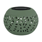 Lampada solare da giardino sfera verde LED HERBI IP44