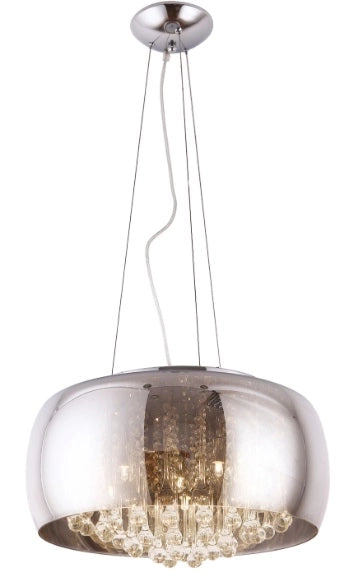 Lampada a sospensione Moonlight Ø50 cromata 6xG9 Maxlight