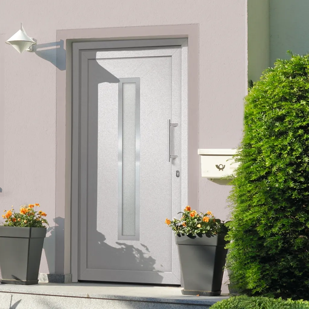 Porta di Ingresso Bianca 98x208 cm 279232