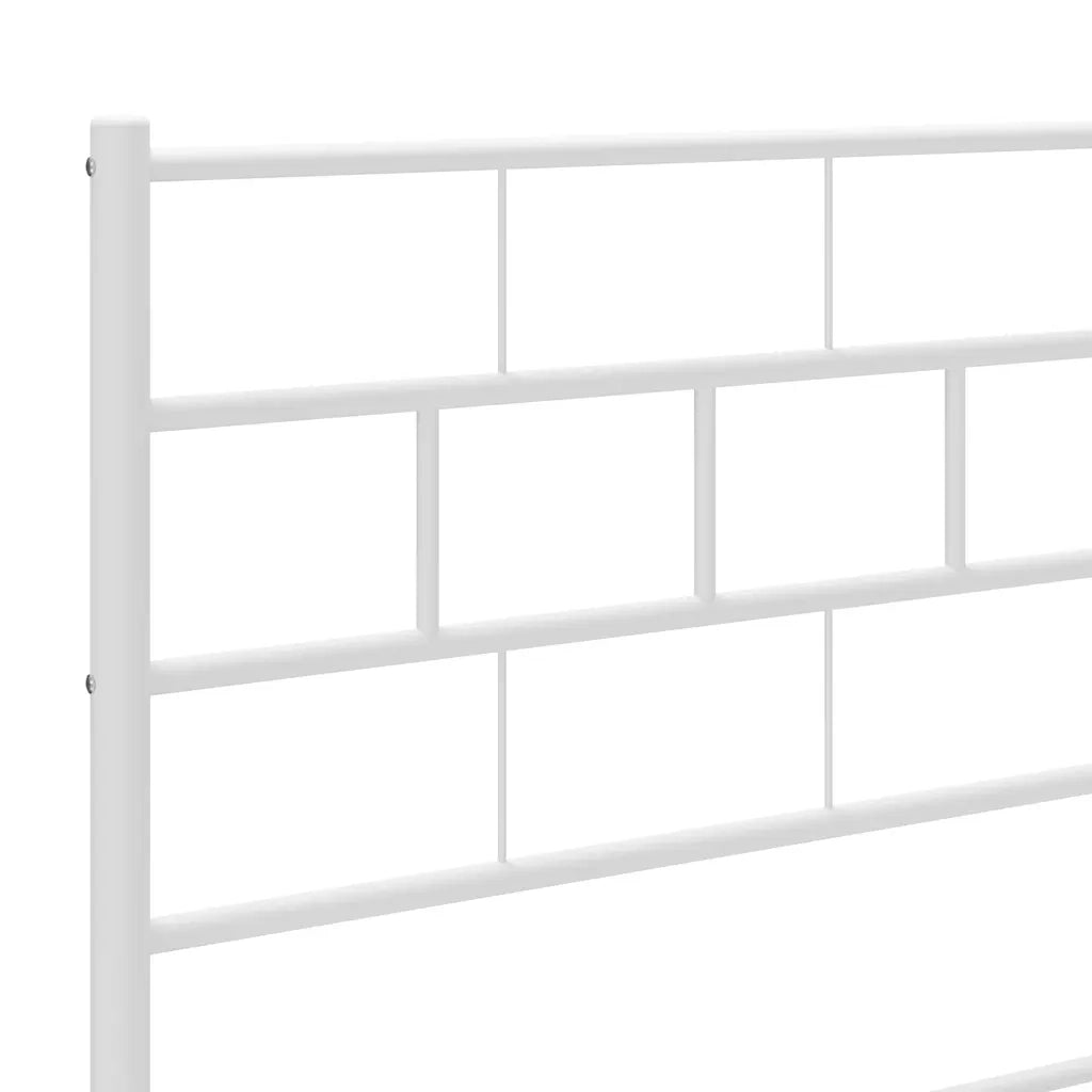 Testiera di Ricambio in Metallo Bianco 180 cm 355744