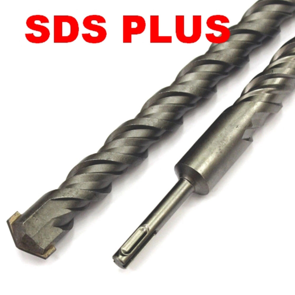 Trade Shop - Punta Gigante A Doppia Elica Con Attacco Sds Plus Per Martello Demolitore -       800 X 32 Mm