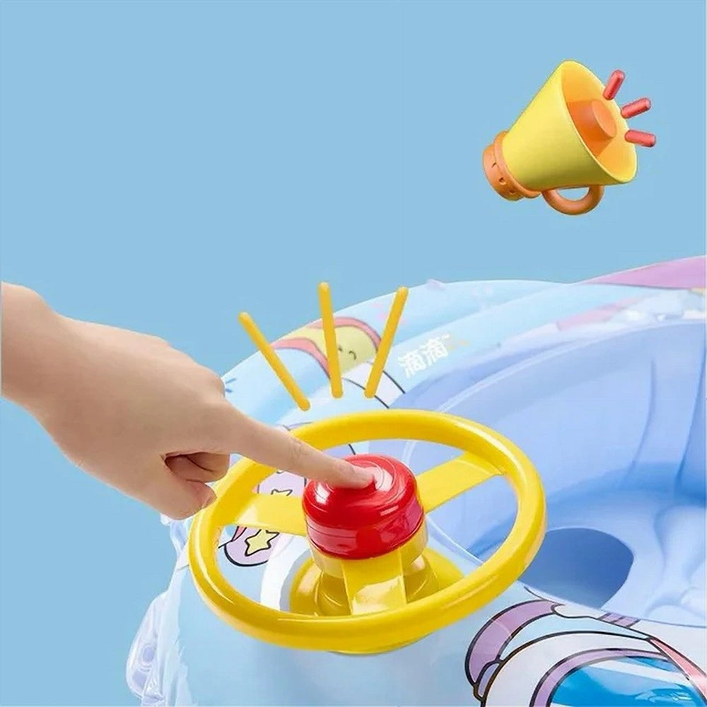 Trade Shop - Salvagente Gonfiabile Mutandina A Forma Di Macchina Bambini Space Piscina Mare -