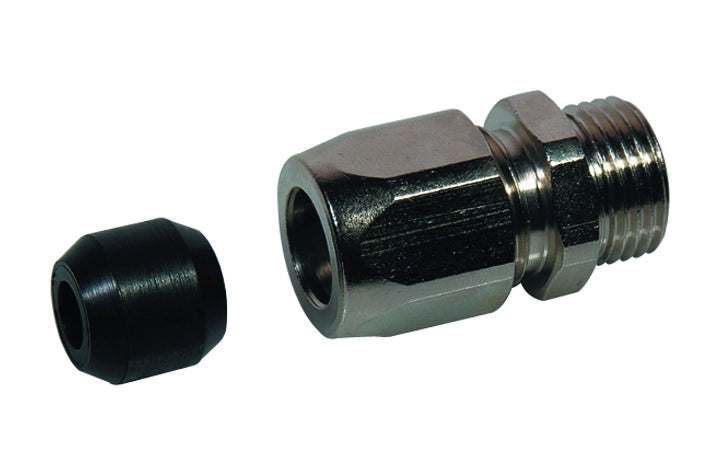 ADATTATORE PORTAGOMMA PER FLESSIBILE GAS FF INOX ESTENSIBILE- DK- pezzi 1