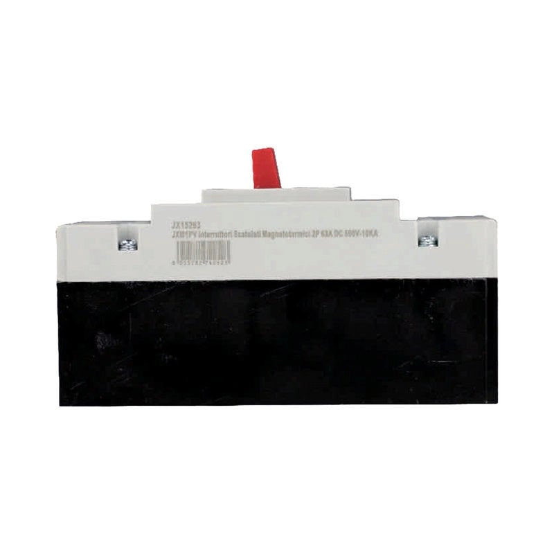MCCB Interruttori Scatolati Magnetotermici DC Fotovoltaico 2P 10kA 63A DC 500V IP20 IEC60947-2