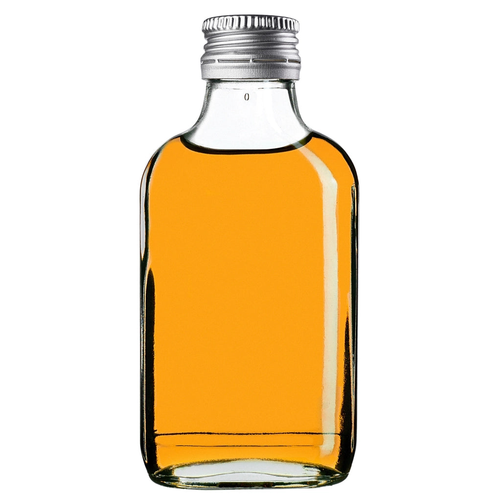 KADAX Flask Bottle 100ml Con Tappo Argento 10pz.