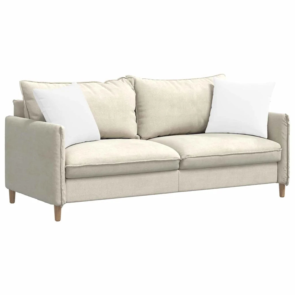 Cuscini da Divano 2 pcs Bianco 45 x 45 cm Tessuto 42013922