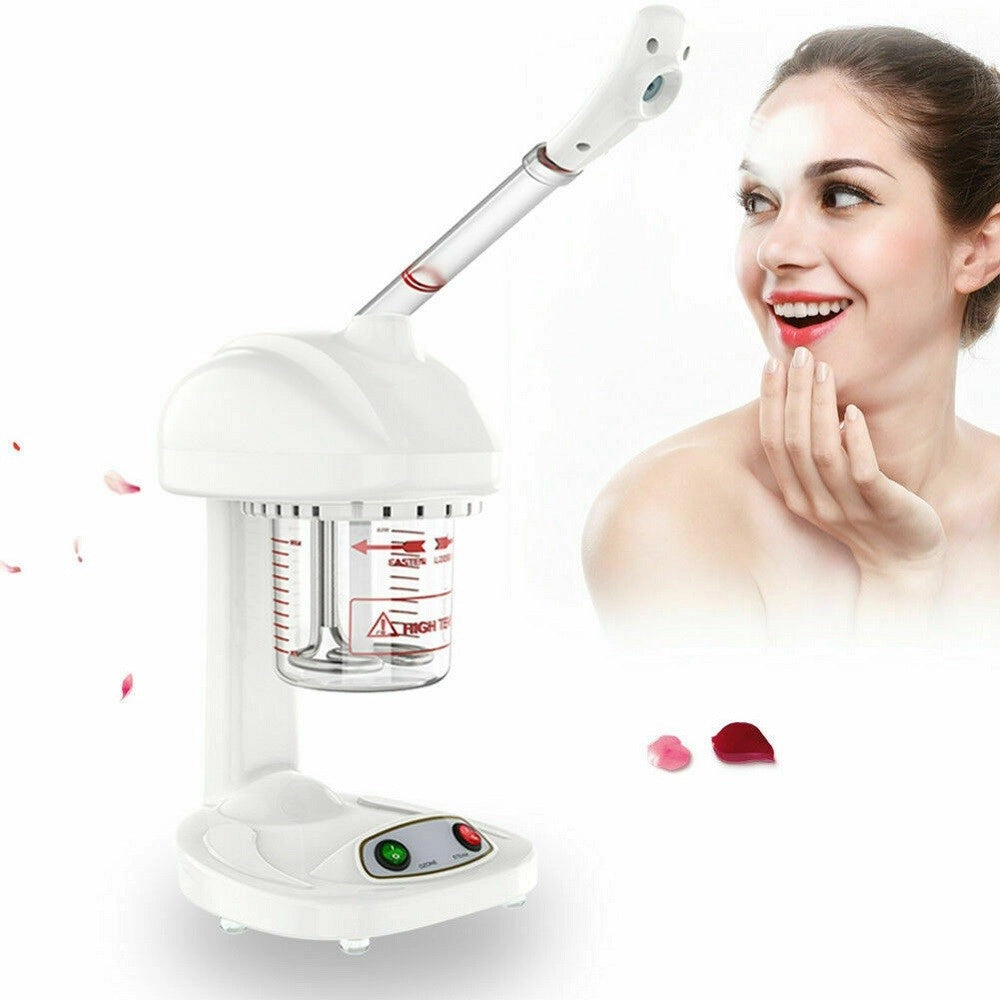 Trade Shop - Vaporizzatore Ozono Pulizia Del Viso Estetica Da Tavolo Portatile Professionale -