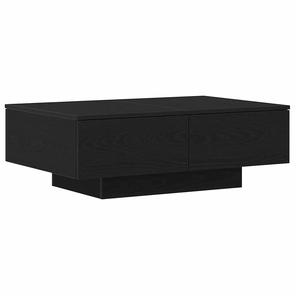 Tavolino da salotto Rovere Nero 90 x 60 x 31 cm 862634