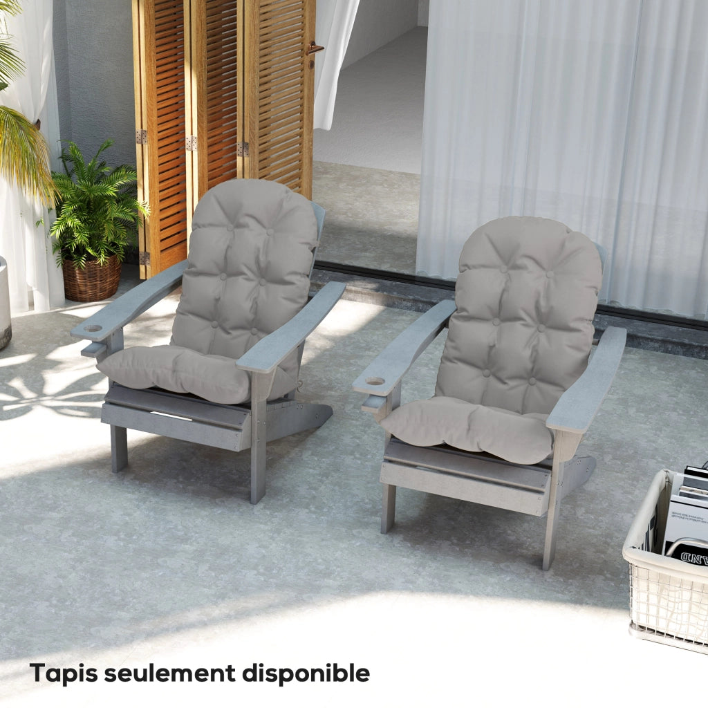 Cuscini per Sedie ¨C Minimal ¨C Grigio Chiaro