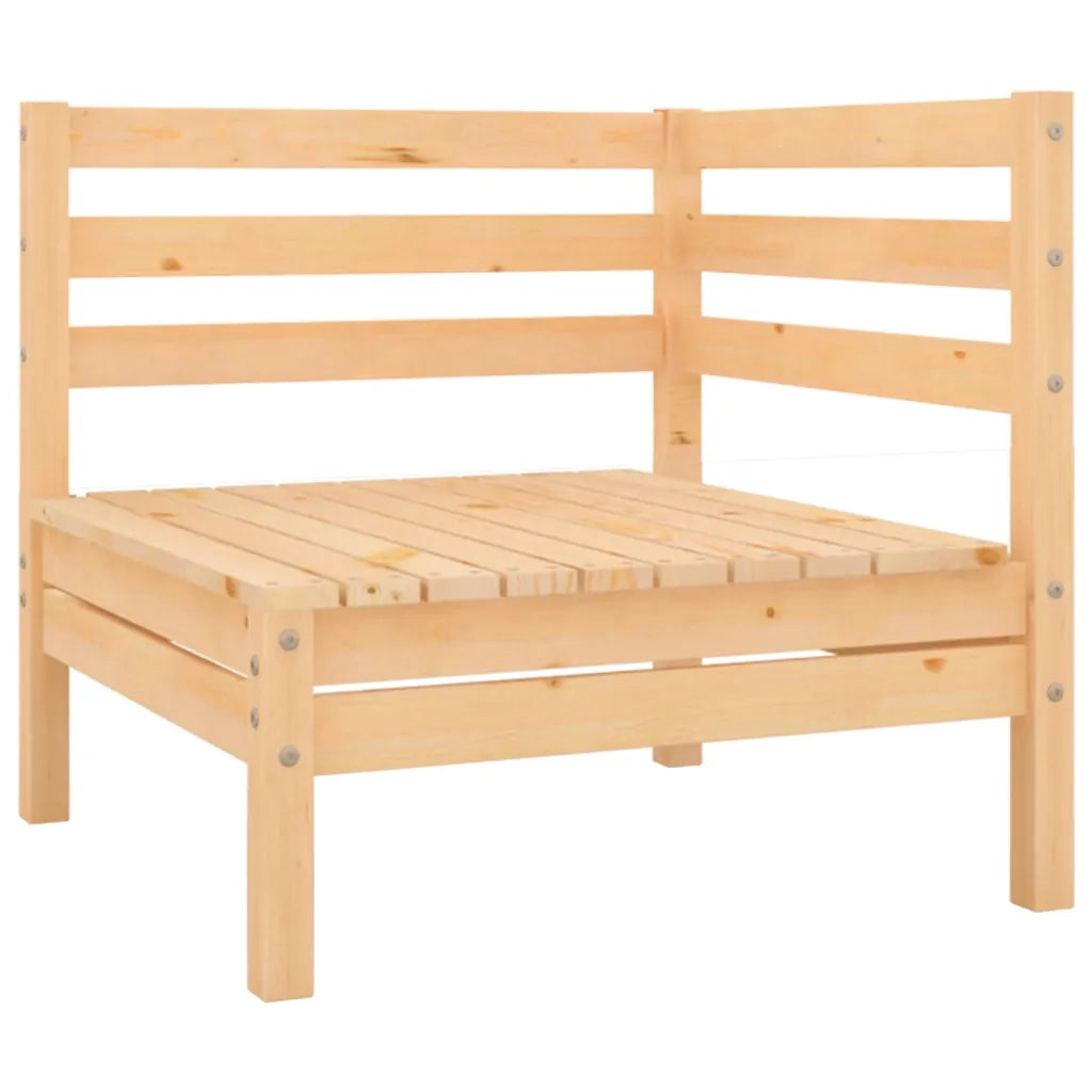 Set Divani da Giardino 6 pz | Set Salotto da Giardino in Legno Massello di Pino