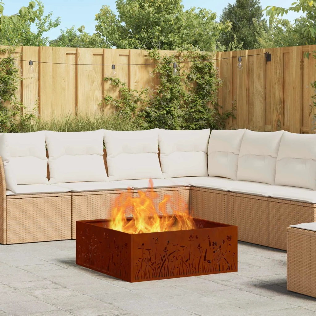 Focolare Marrone 80 x 80 x 30 cm 858929
