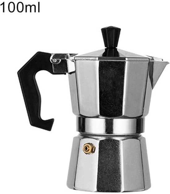 Macchina per caffè espresso da 100ml, caffettiera per fuoco.