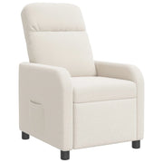 Poltrona reclinabile Crema Bouclé 42034934