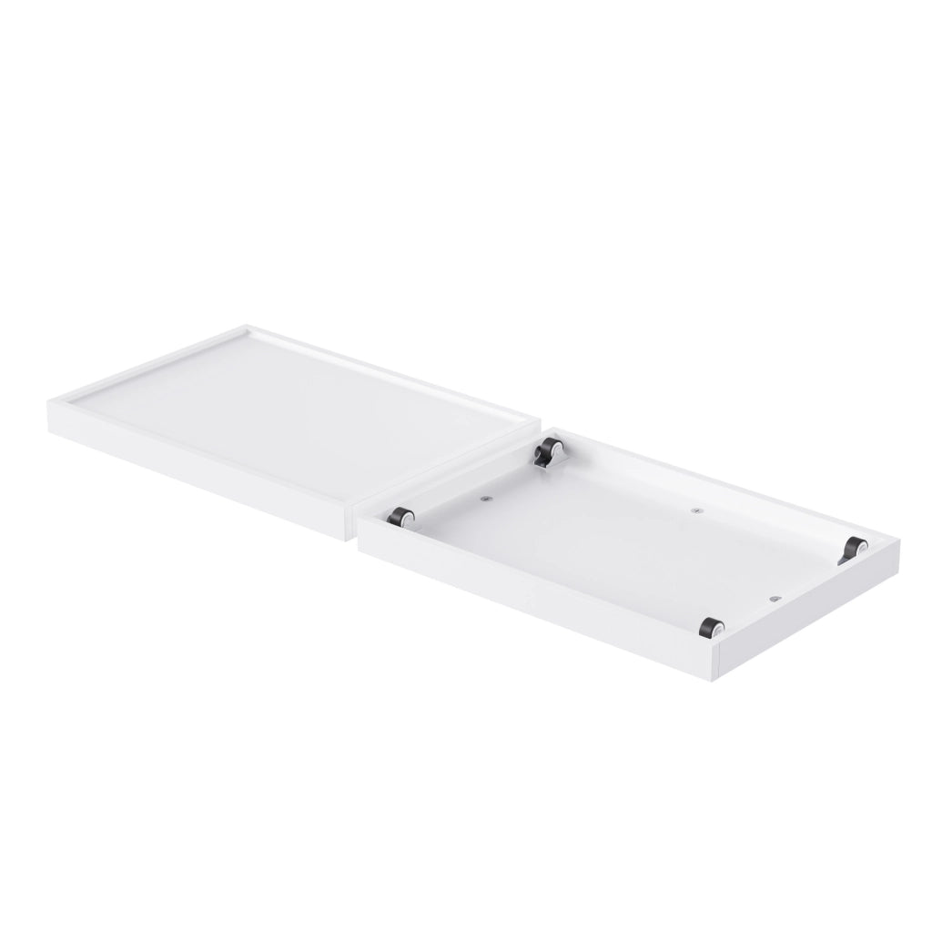 Mobile ingresso 6 in 1 con panca e cassetti bianco