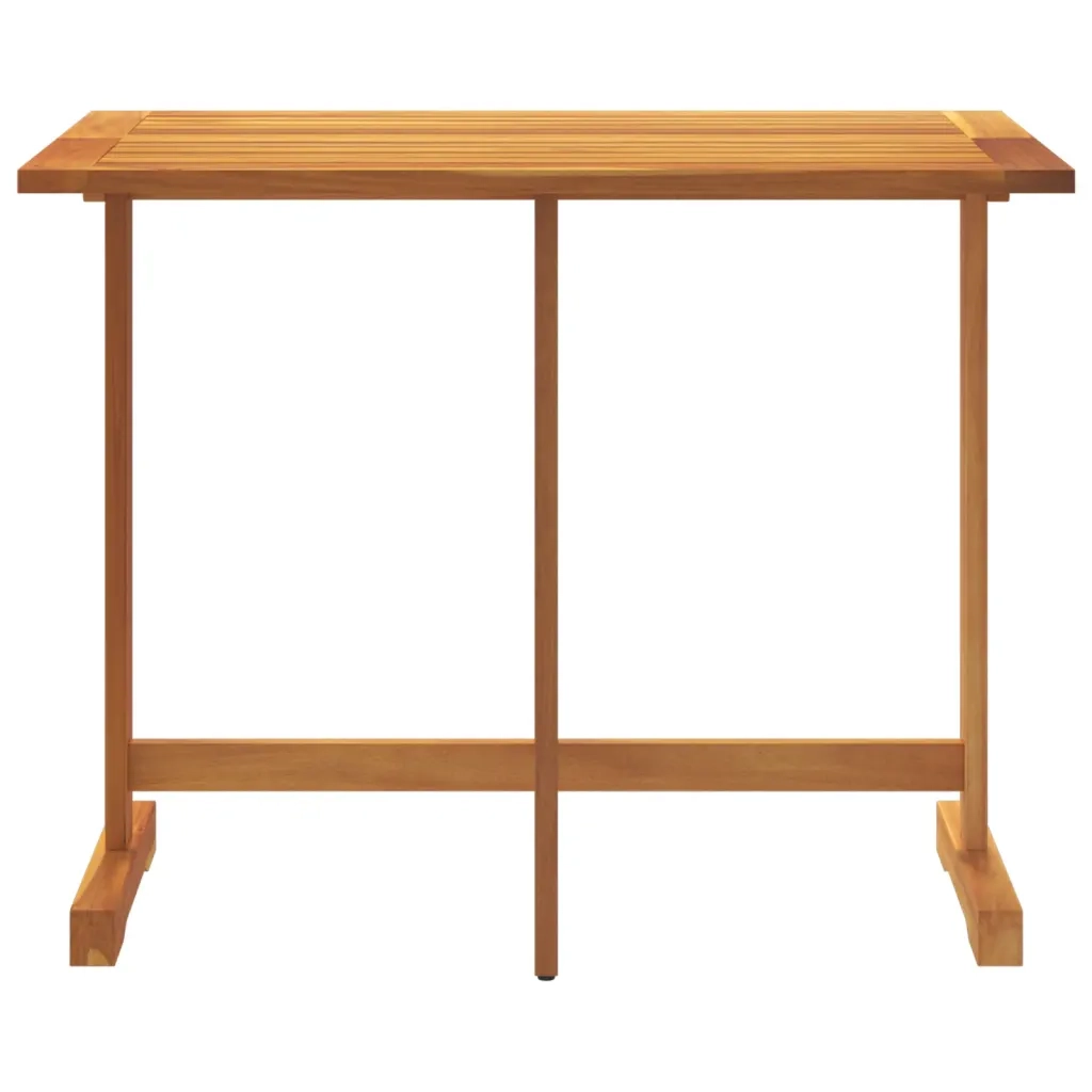 Tavolo da Balcone Pieghevole 90x60x72 cm Legno Massello Acacia 364897