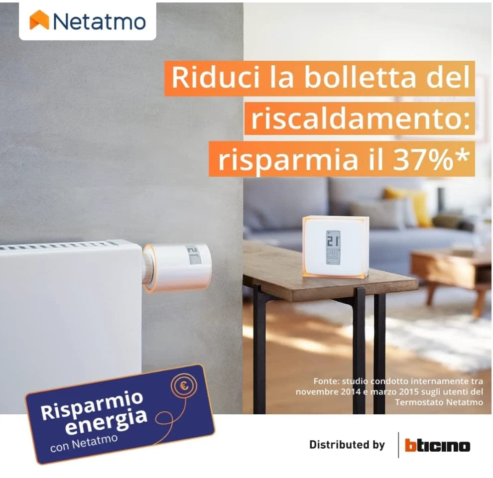 Netatmo Valvola Termostatica Intelligente Aggiuntiva