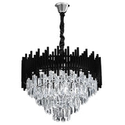 Lampada Cristal G063-cp 50cm Black