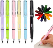 Set di matite a inchiostro 18 pezzi - Matite inchiostro ricaricabili - Punti di scrittura sostituibili - Ambientalmente compatibile - Per studenti e artisti - Matita inchiostro ricaricabile